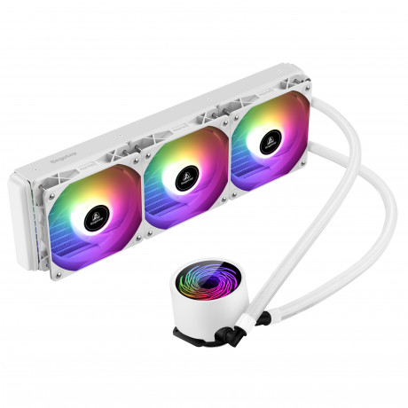 SEGOTEP BeVere360 Beyaz 360mm Sıvı Soğutucu - Notebook Standları / Soğutucular/ İşlemci Fanları ürünleri tekizmir.com'da